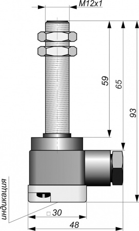 Датчик бесконтактный индуктивный И01-NO-DC-K-HT(Л63)