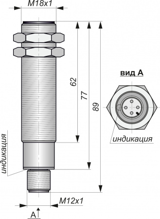 Датчик бесконтактный индуктивный И09-NO/NC-AC-P-Z(Л63)